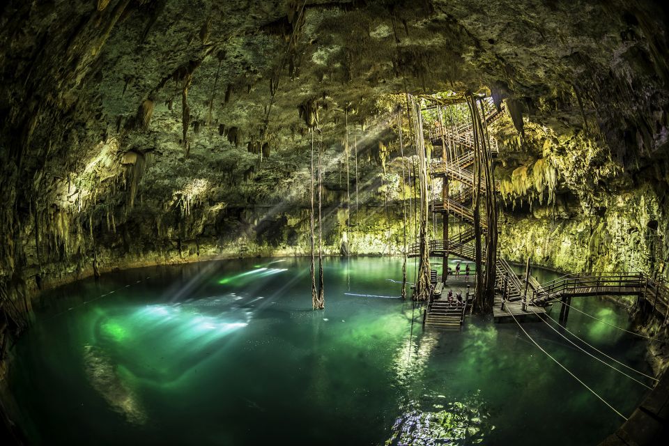 From Quintana Roo: Ek Balam Mayan Ruins and Cenote Day Trip - Cenote Swimming and Rappelling