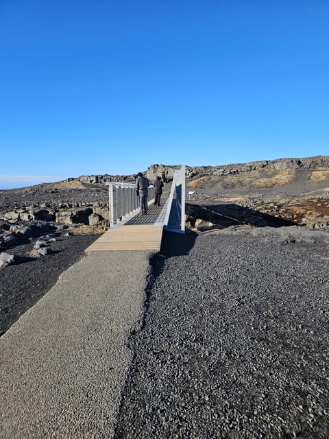 From Reykjavik: Reykjanes Peninsula Jeep Tour w/ Blue Lagoon - The Bridge Between Continents: Standing on the Rift