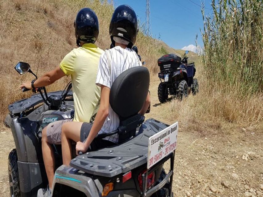 From Ribera: Quad Tour in the Province of Agrigento - Booking and Cancellation Policy