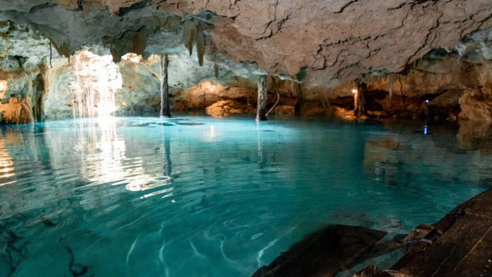 From Riviera Maya: Tulum Ruins and 2 Cenotes Tour - Key Points