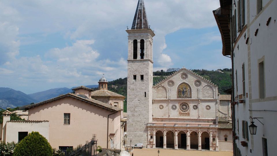 From Rome: Full-Day Small Group Tour to Cascia and Spoleto - Rocca Albornoziana Towers