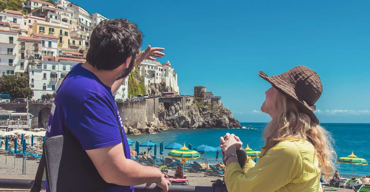 From Rome/Naples: Pompeii and Amalfi Coast Day Tour - Key Points