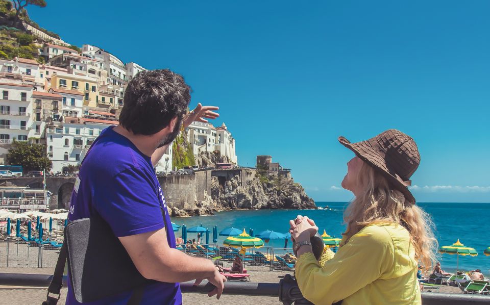 From Rome/Naples: Pompeii and Amalfi Coast Day Tour - Tour Itinerary