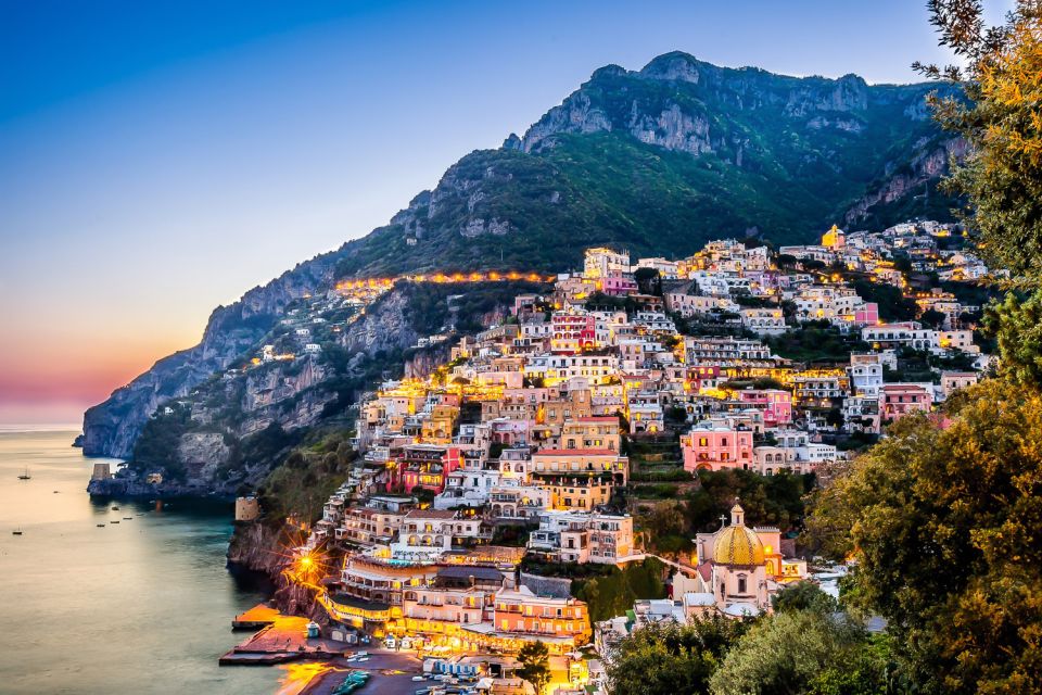 From Rome: Pompeii, Positano and Amalfi Small Group Day Tour - Lunch, Relaxation, and Shopping