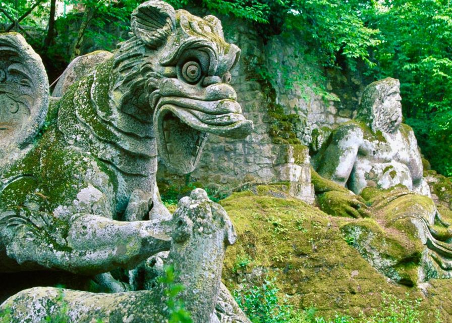 From Rome: Private Tour of Calcata & Bomarzo Thermal Baths - Highlights