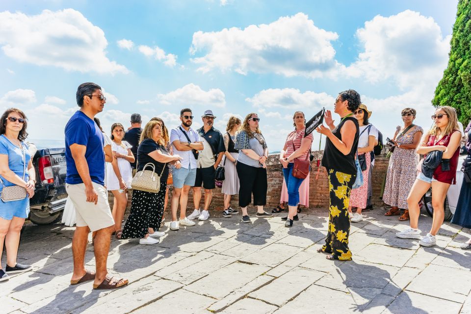 From Rome: Tuscany Guided Day Trip With Lunch & Wine Tasting - Guided Tour of Montepulciano