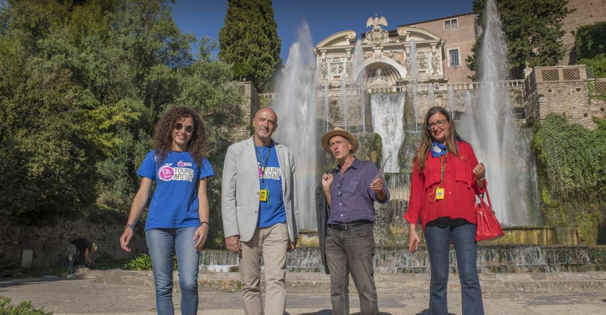 From Rome: Villa d'Este and Hadrian's Villa Tour with Lunch - A Thorough Look at the Experience