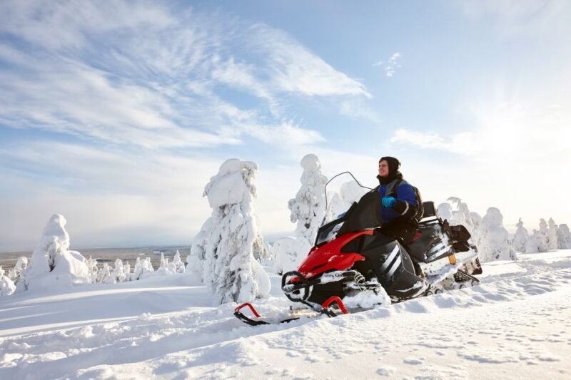 From Rovaniemi: Guided Lapland Snowmobile Adventure - Discovering the Lapland Wilderness on a Snowmobile