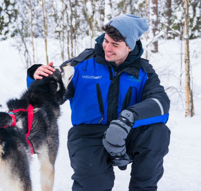 From Rovaniemi: Husky Safari and Salmon Ice Fishing - Ice Fishing Experience
