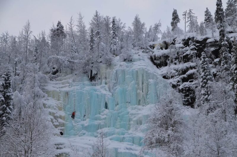 From Rovaniemi: Korouoma Canyon and Frozen Waterfalls Tour - Warming Up with Campfire Snacks