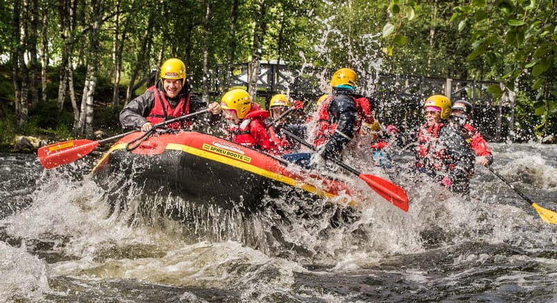From Ruka: River rafting fun for families - Key Points