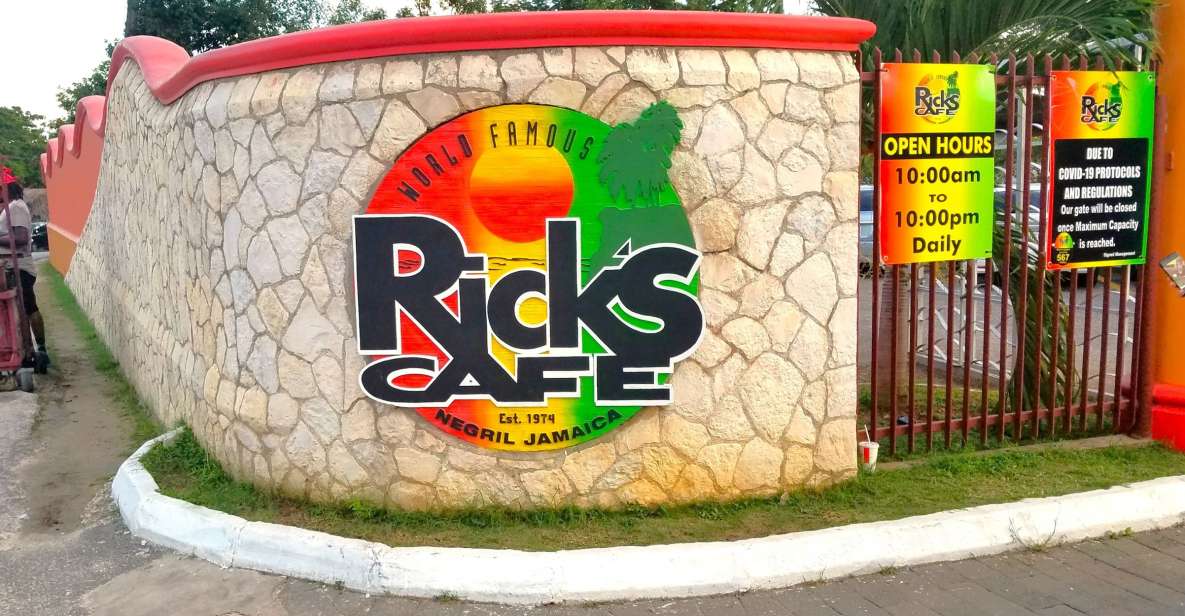 From Runaway Bay: Negril Beach and Ricks Cafe Trip by Van - Arrival at Negril Beach