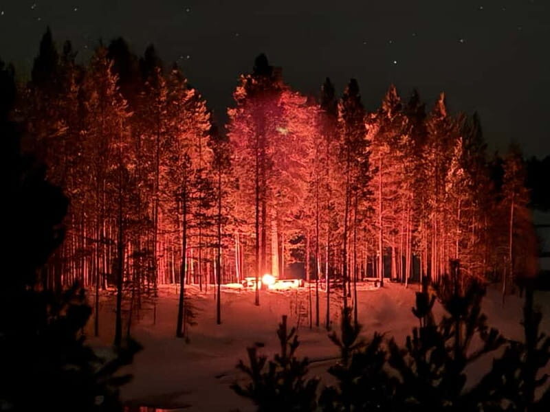 From Saariselkä: Aurora Hunting Tour with Campfire & Snacks - Key Points