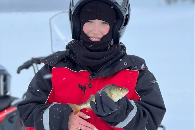 From Saariselkä: Ice Fishing Tour to Lake Inari, reindeers &lunch - The Sum Up