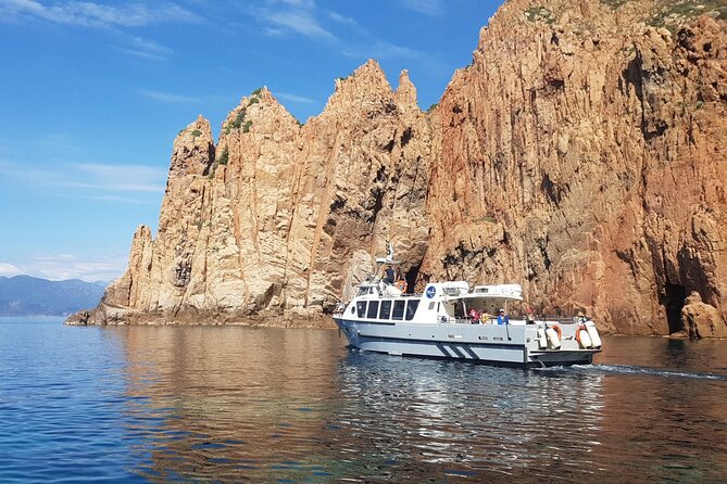 From Sagone/Cargèse: Scandola Calanques De Piana Girolata Stop 2h - Key Points