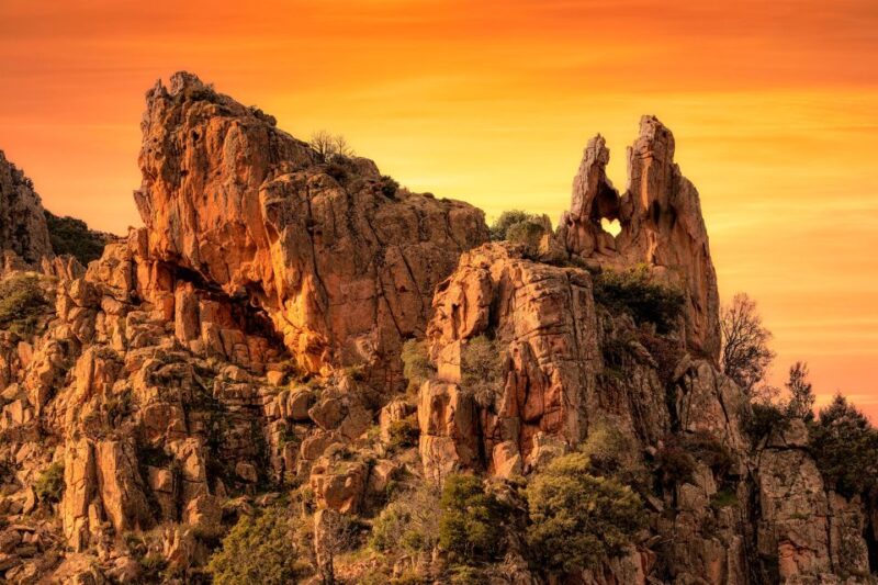 From Sagone/Cargese: Sunset Piana and Snorkeling - Key Points