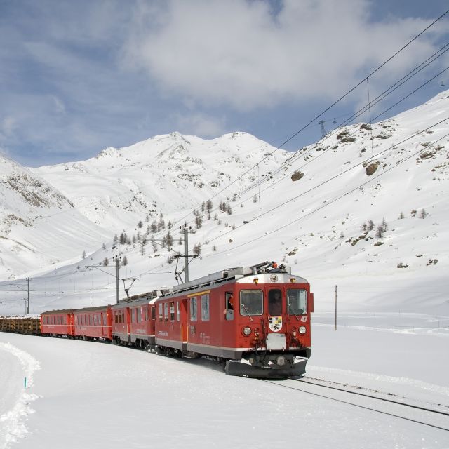 From Saint Moritz: Bernina Train to Tirano - Exploring Scenic Tirano