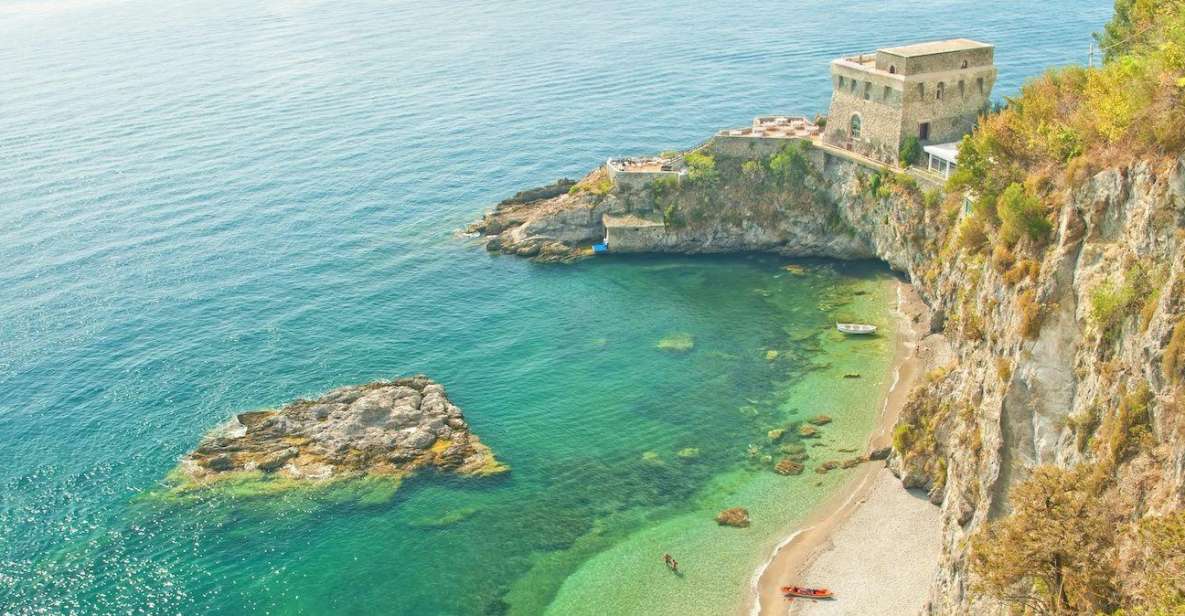 From Salerno: Amalfi Coast by Car & Boat Plus Emerald Grotto - Inclusions and Tour Details