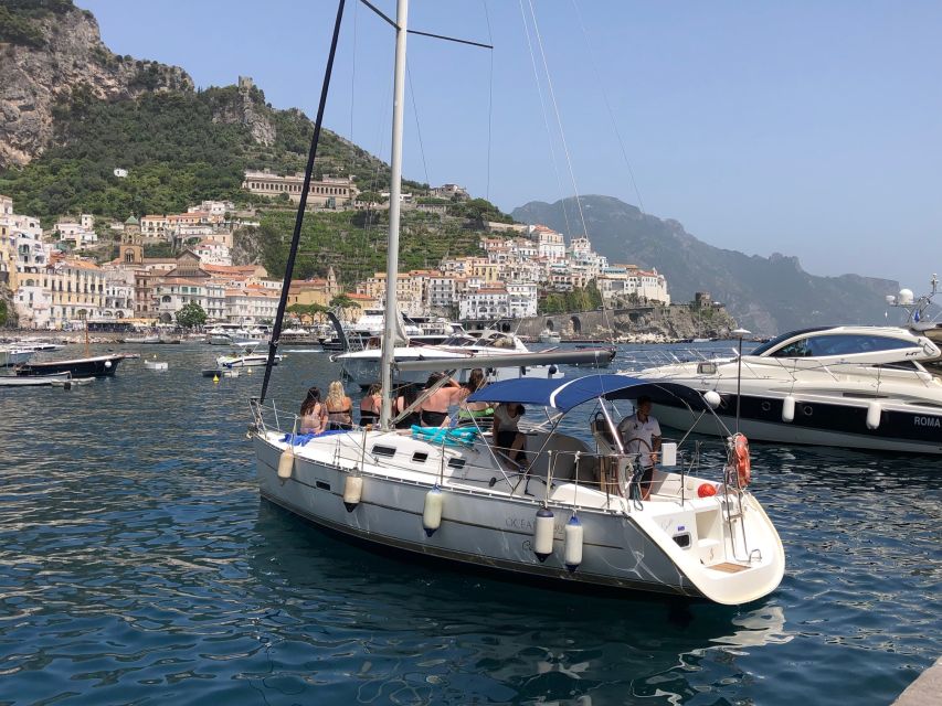 From Salerno: Amalfi Coast Full-Day Sailboat Trip With Lunch - Duration and Group Size