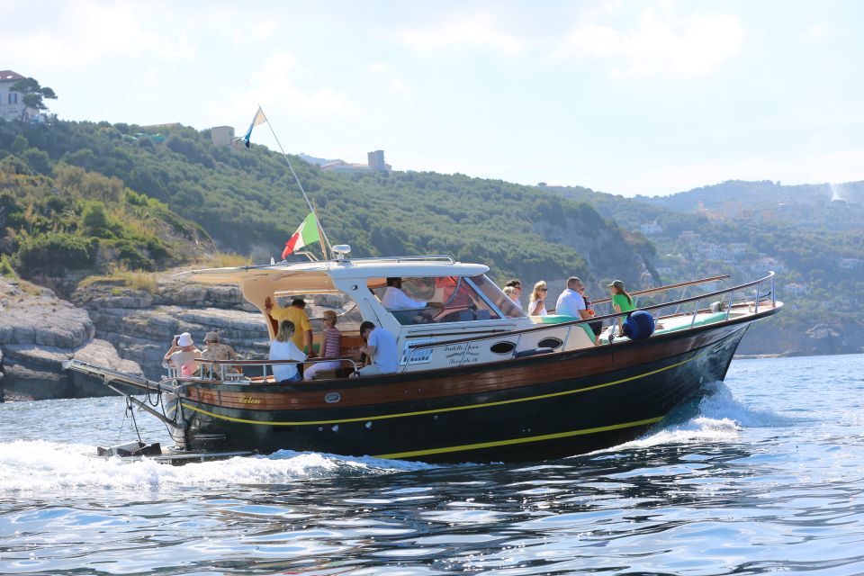 From Salerno: Capri and the Sirenusas Boat Tour - Sailing Along the Amalfi Coast