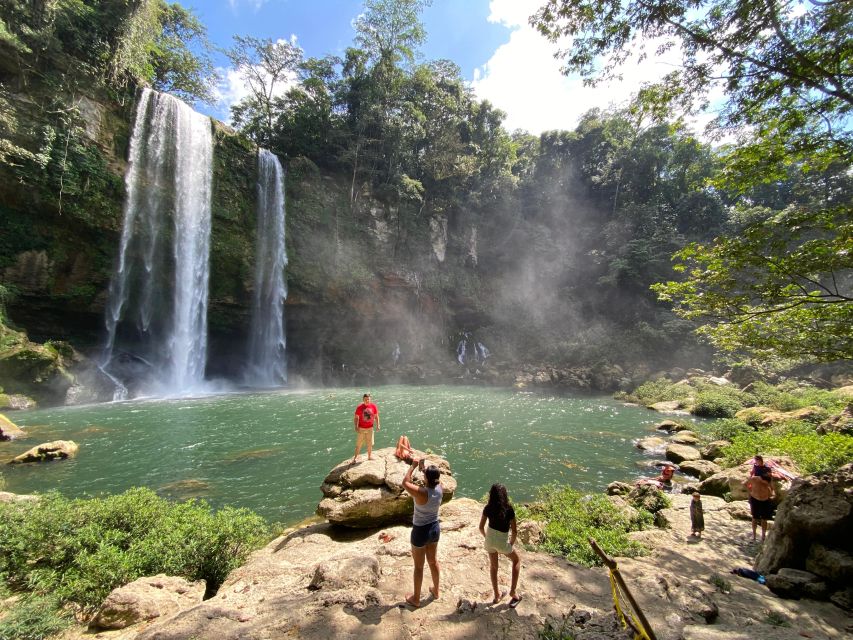 From San Cristobal: Agua Azul, Misol-ha, and Palenque - Discovering Misol-Ha Waterfall