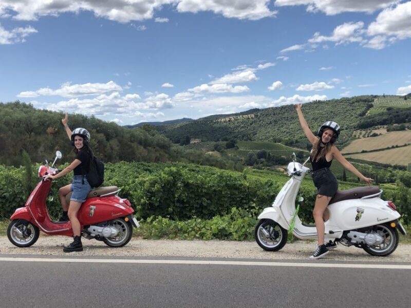 From San Gimignano: Chianti Half-Day Vespa Tour with Lunch - Key Points