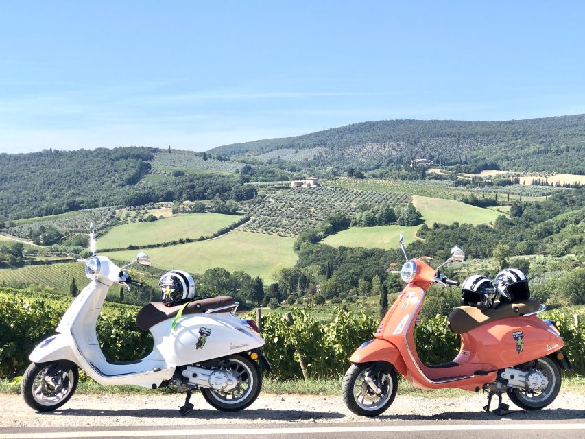 From San Gimignano: Chianti Half-Day Vespa Tour With Lunch - Scooter Inclusions
