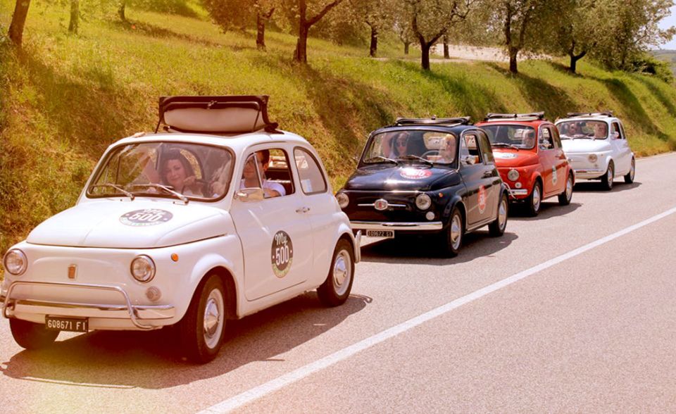 From San Gimignano: Vintage Fiat 500 Self-Drive Chianti Tour - Break and Free Time