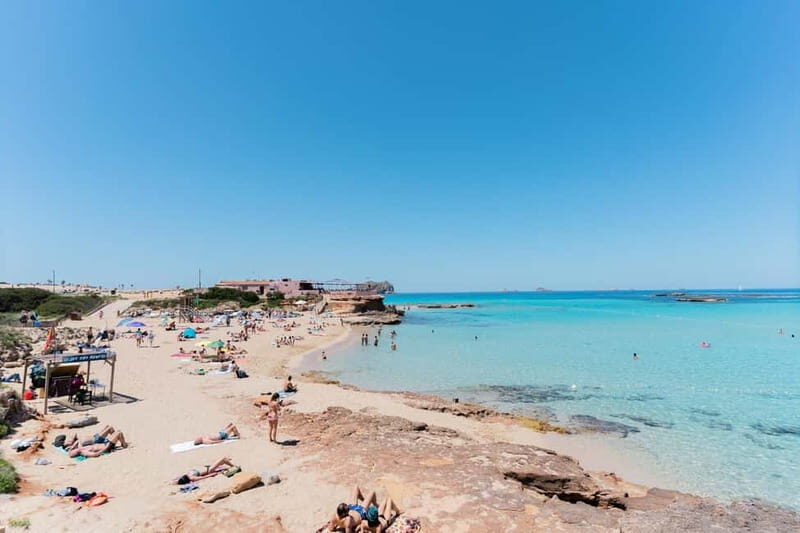 From Sant Antoni: round trip by boat to Cala Conta or Cala Bassa - The Scenic Ride & Beach Highlights