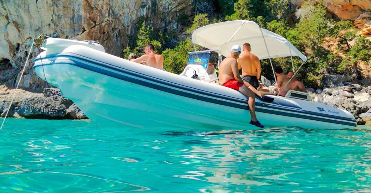 From Santa Maria Navarrese: Maxi Dinghy Tour in Orosei Gulf - Key Points