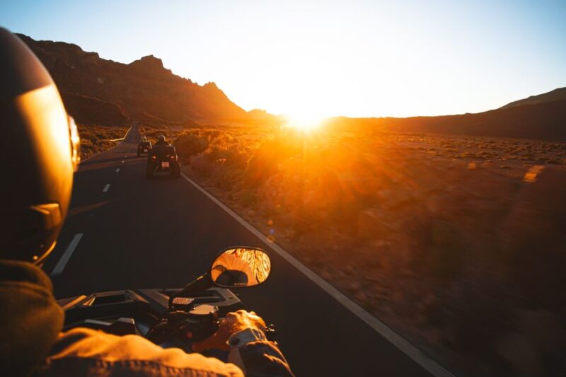 From Santiago Del Teide: Sunset Quad Trip to Mount Teide - Transportation and Language