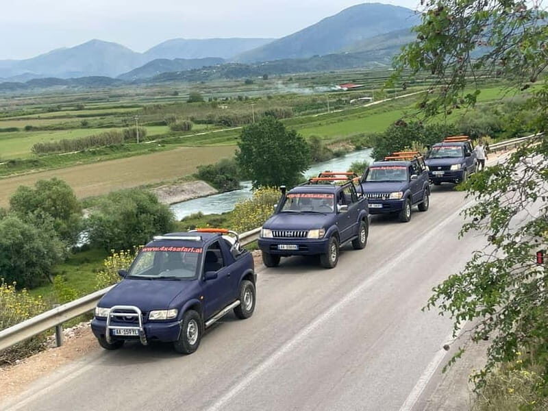 From Sarandë: Full-Day 4x4 Saranda Safari with Lunch - Key Points
