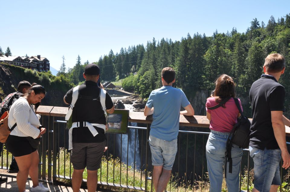 From Seattle: Snoqualmie Falls and Wineries Tour W/ Transfer - Customer Reviews Summary