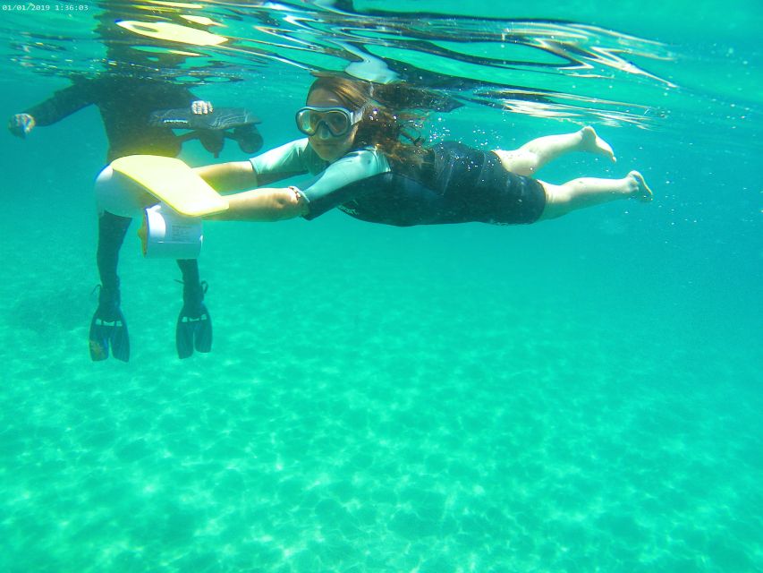 From Sesimbra: Exclusive!!! Sea Scooter Snorkeling Boat Tour - Safety Briefing