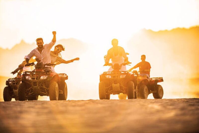 From Sharm: Private ATV Sunrise or Sunset & Bedouin Village - Experience Highlights