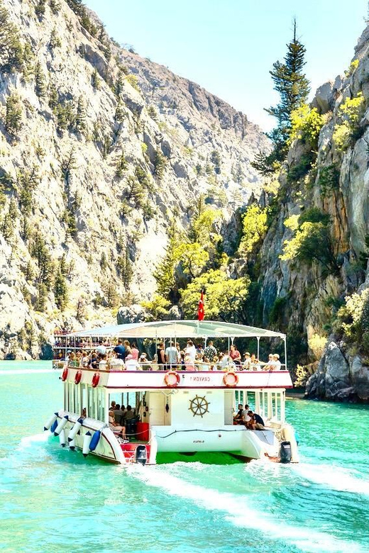 From Side & Alanya: Green Canyon Boat Tour Lunch, SoftDrink - FAQs