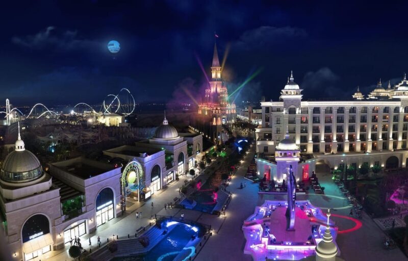 From Side: Land Of Legends Night Show With Transfer - An Honest Look at the Experience