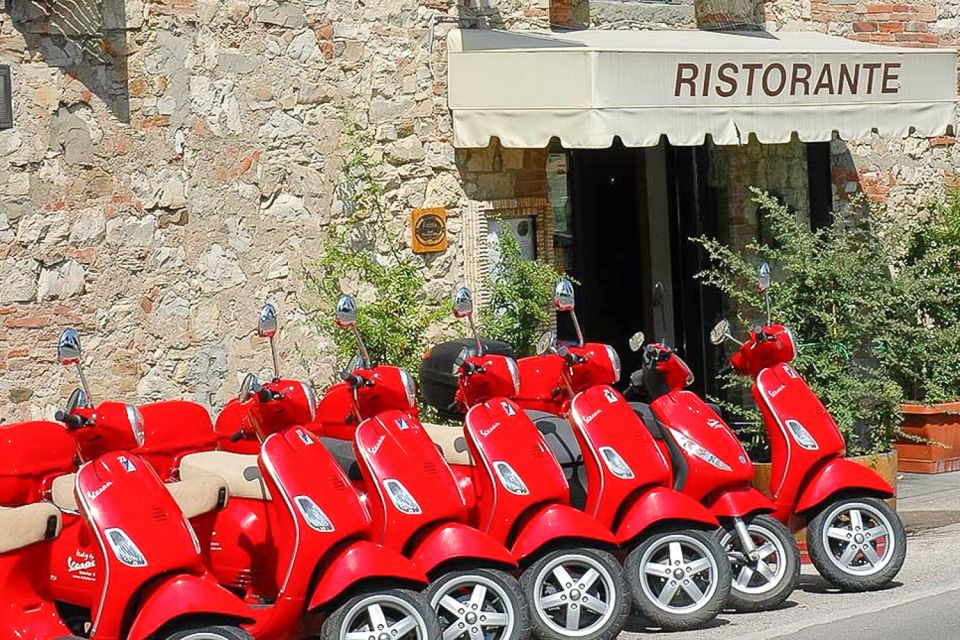 From Siena/Badesse: Vespa & Chianti Tour in the Tuscan Hills - Hotel Pickup and Drop-off