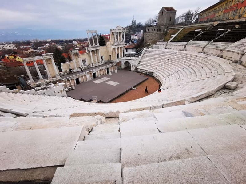From Sofia: Day Tour of Plovdiv with Roman Theater Ticket - Key Points