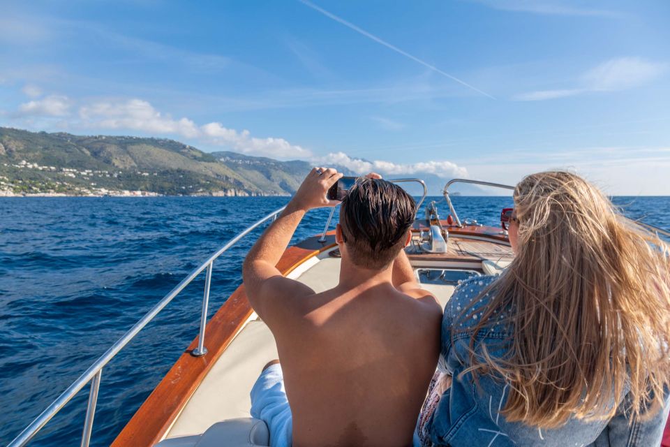 From Sorrento: Amalfi Coast Full-Day Trip by Boat - Departure and Inclusions