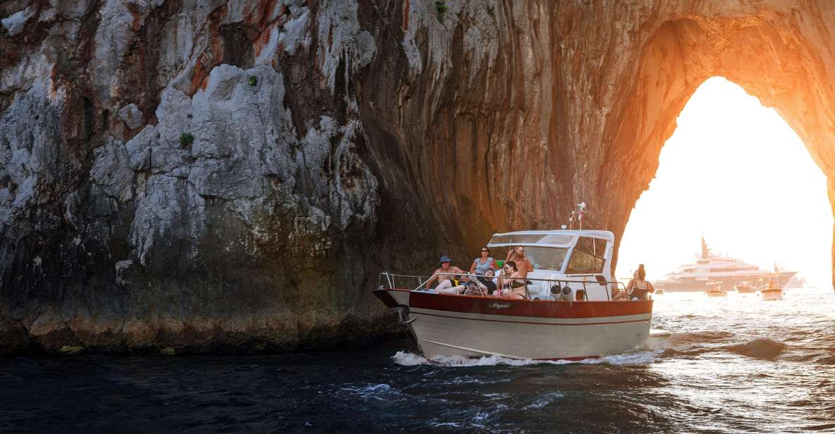 From Sorrento: Boat Tour to Capri With Prosecco and Lunch - Highlights