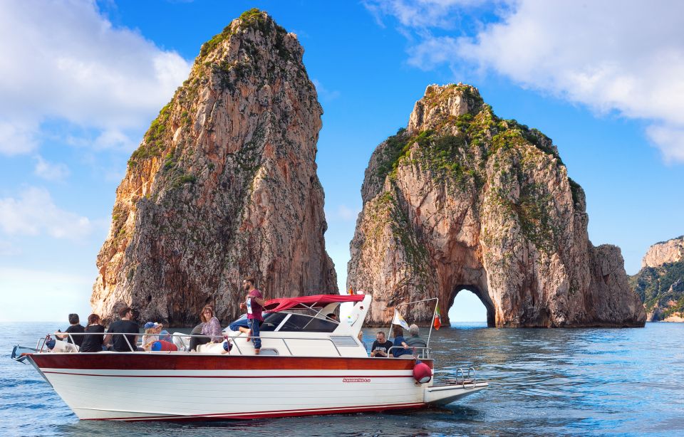 From Sorrento: Boat Tour to Capri With Prosecco and Lunch - Inclusions