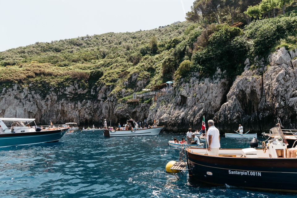 From Sorrento: Capri and Blue Grotto Boat Tour - Scenic Stops Along the Coast