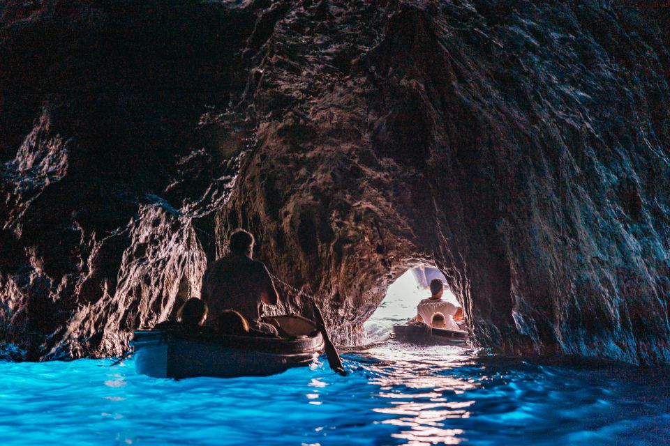 From Sorrento: Capri Boat Tour With Blue Grotto Visit - Boat Cruise and Relaxation