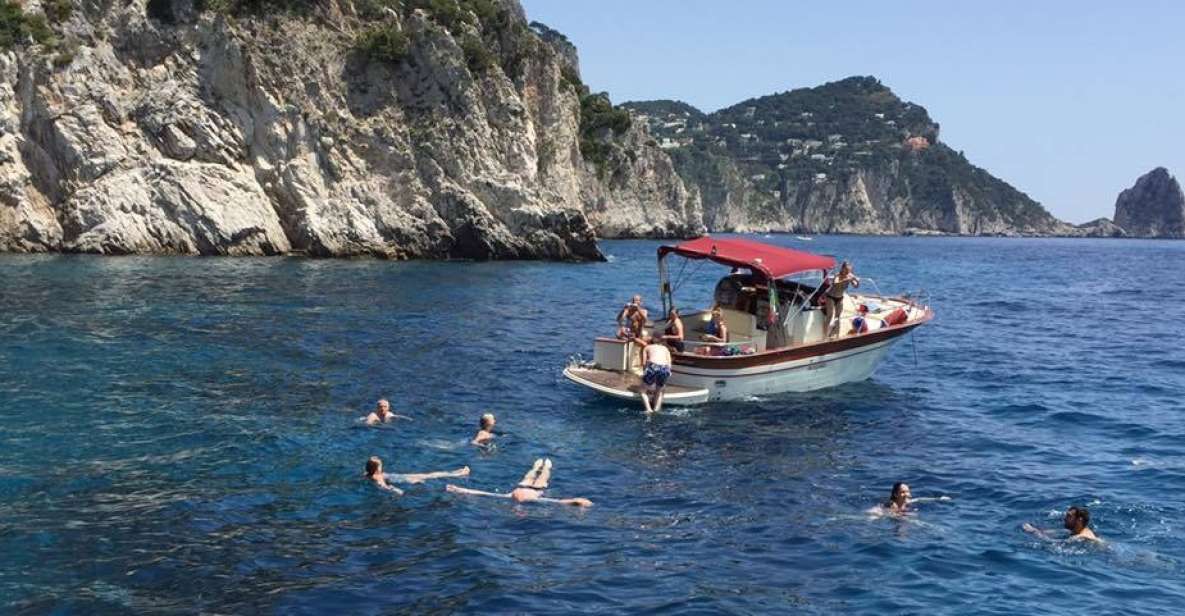 From Sorrento: Capri Guided Boat Tour - Key Points