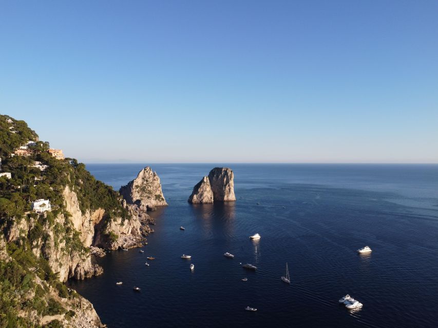 From Sorrento: Capri Half Day Yacht Tour - Itinerary Stops