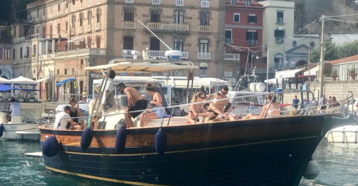 From Sorrento: Capri Island Exploration Day Trip & Cruise - Route and Sights