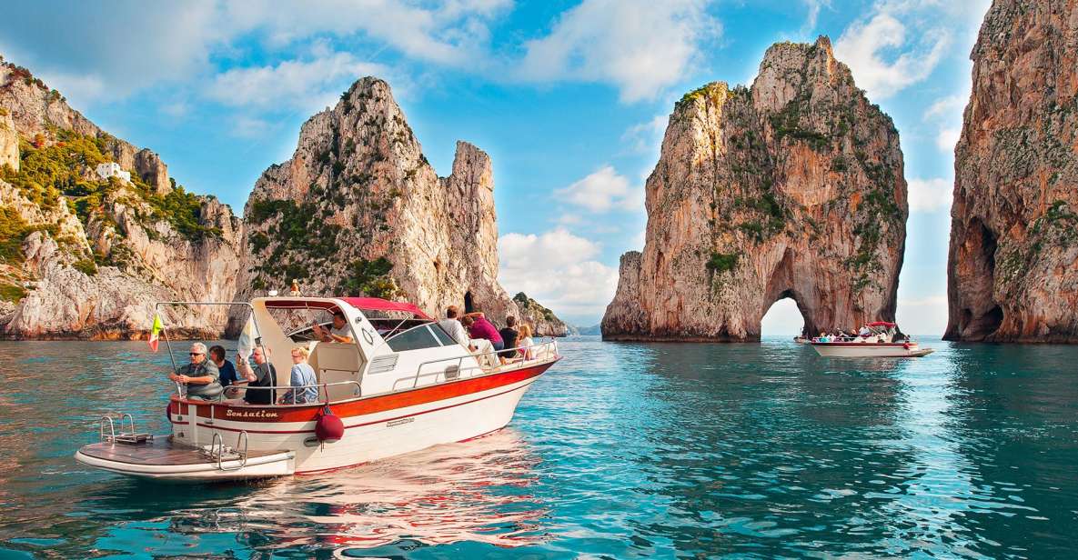 From Sorrento: Capri Island Small Group Boat Excursion - Inclusions