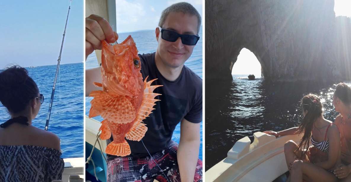 From Sorrento: Fishing in Capri With Lunch - Local Fishermen Insights