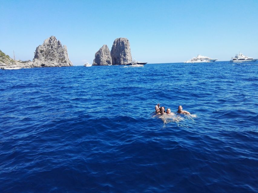From Sorrento: Fishing in Capri With Lunch - Cruise Around the Island